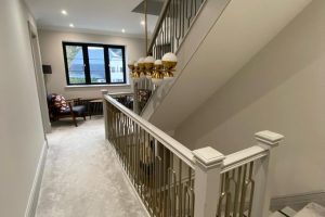 Hallway and stairs, interior painters and decorators Essex, Flemings Contractors