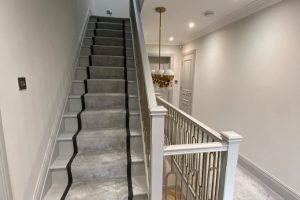 Farrow and Ball Colours on the Stair Case, Flemings Contractors