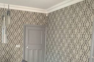 Laura Ashley Dining Room Wallpaper, Flemings Contractors